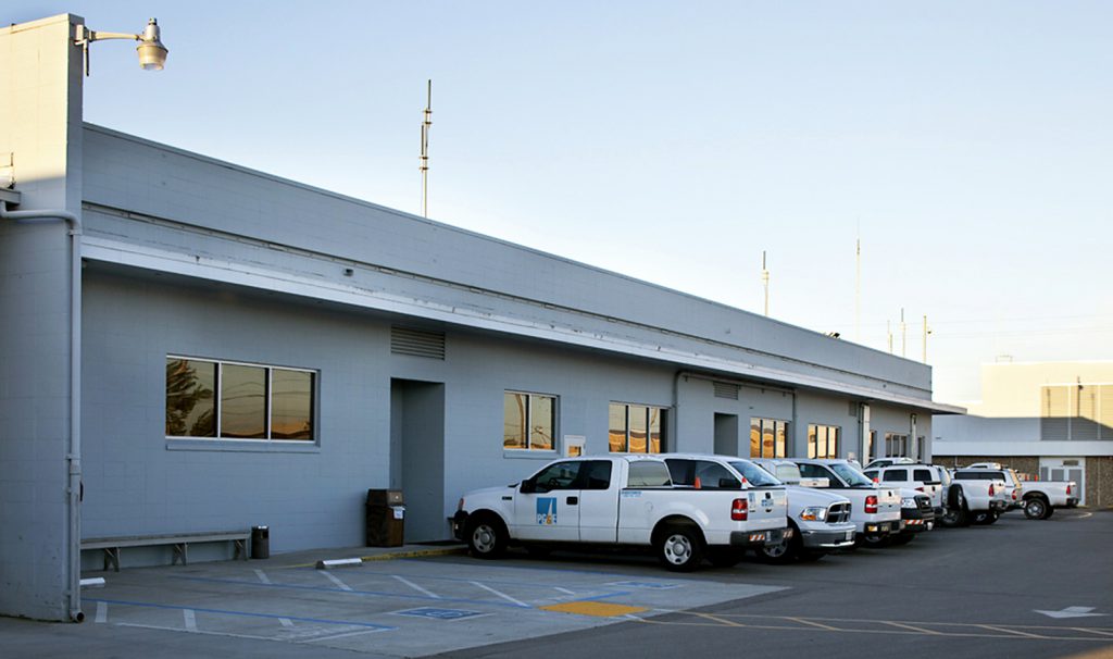 Service Center Building Exterior
