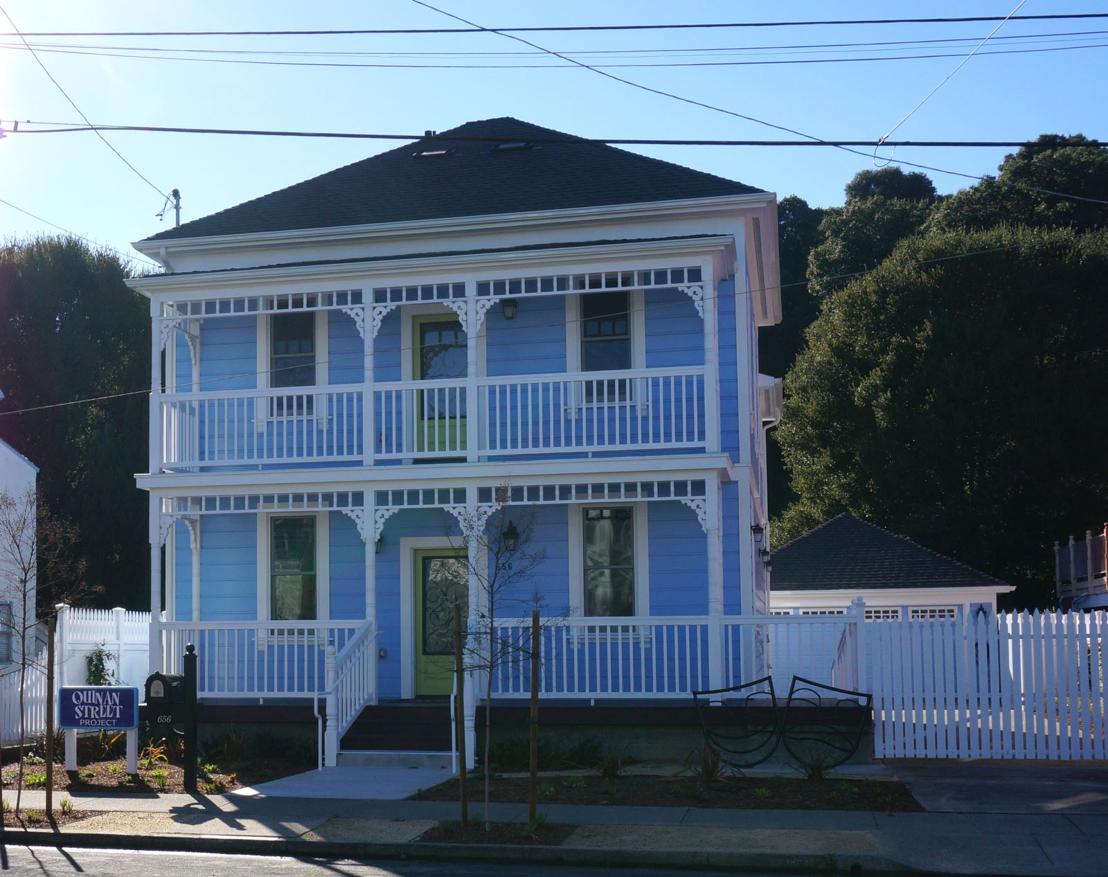 626 Quinan Street Historic Building Exterior