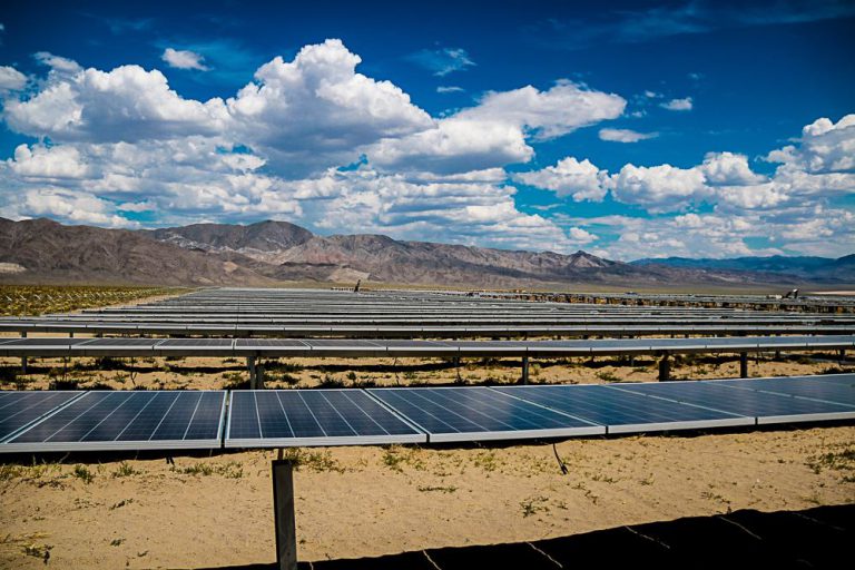 Luning Large Ground Mount Solar Array, Mineral County, Luning, NV
