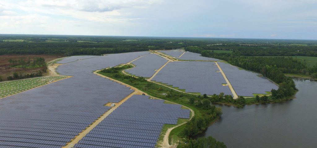 Live Oak Large Ground Mount Solar Array, Candler County, Georgia, solar array, renewable energy, photovoltaic, Interactive Resources, structural engineering