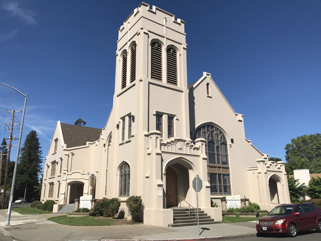 First United Methodist Church Post Earthquake Seismic Retrofit, Napa, CA, historic restoration, Interactive Resources, architectural design