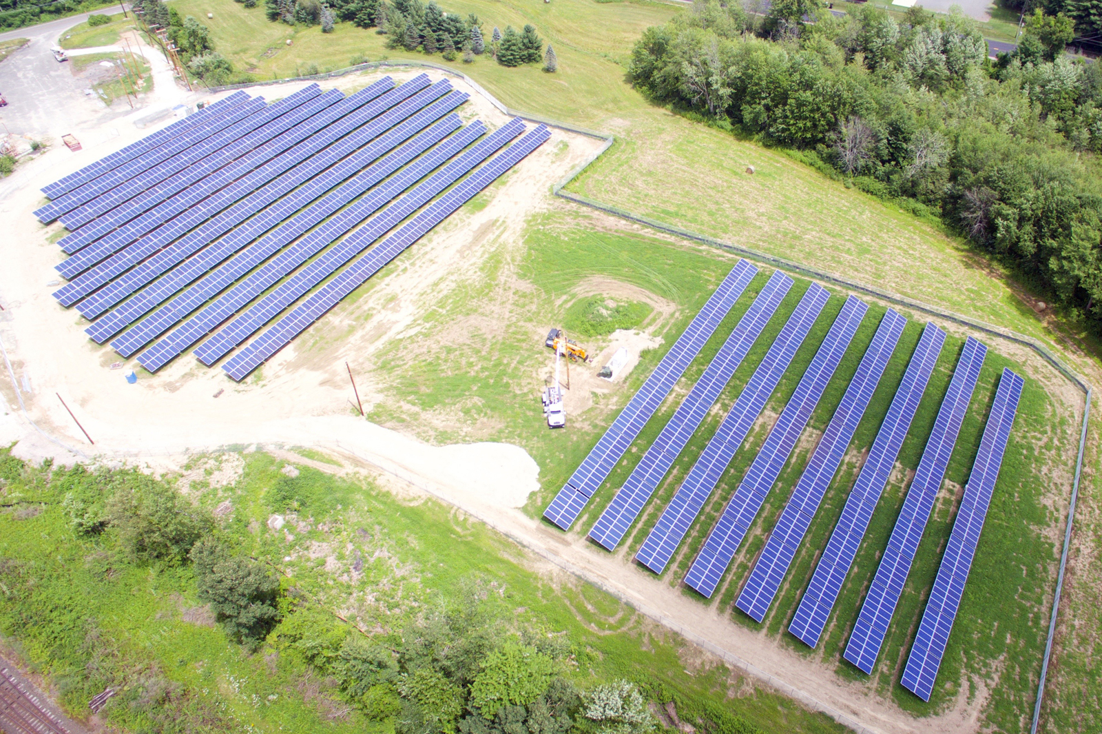 Gage & Lime Kiln GeoPro Ground-Mount Solar Array