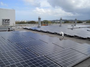 Veterans Administration Medical Center Solar Array, San Juan Puerto Rico, solar array, roof mount, structural engineering services, Eaton Corporation, Interactive Resources