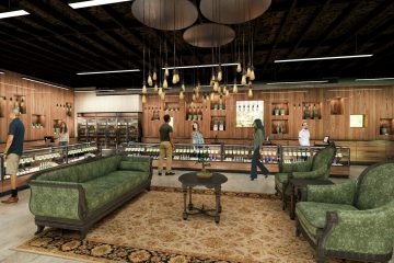 7 Stars Healing Center Interior Rendering