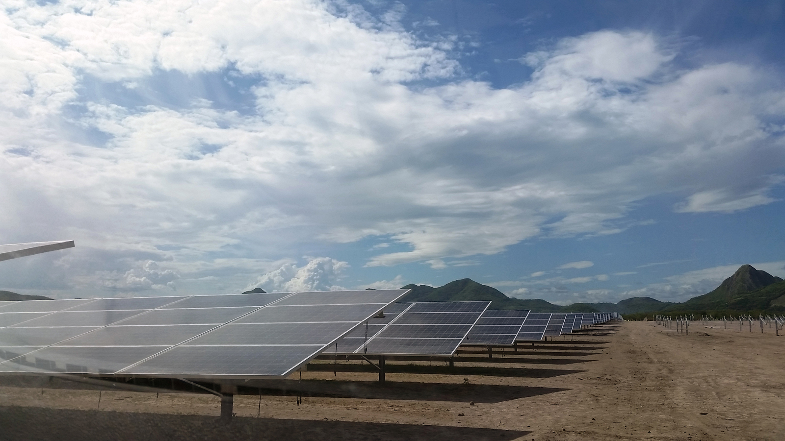 Sybac Honduras Large Ground Mount Solar Array