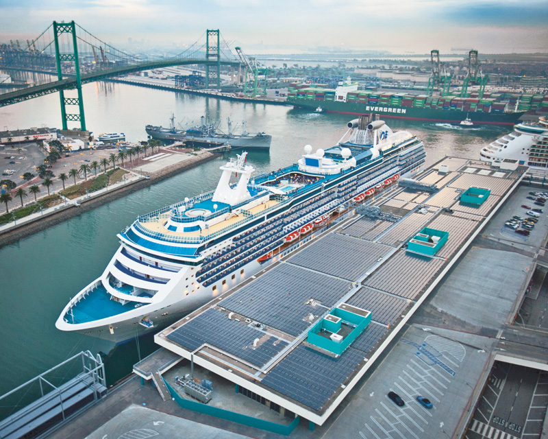 los angeles cruise terminal berth 93 photos