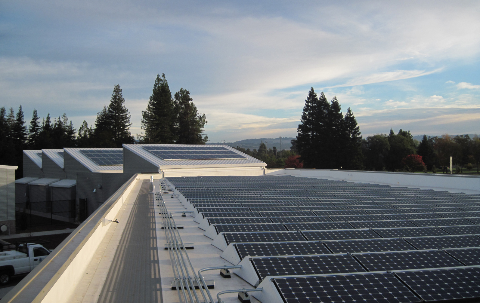 Santa Rosa Utilities West College Building M Solar Array