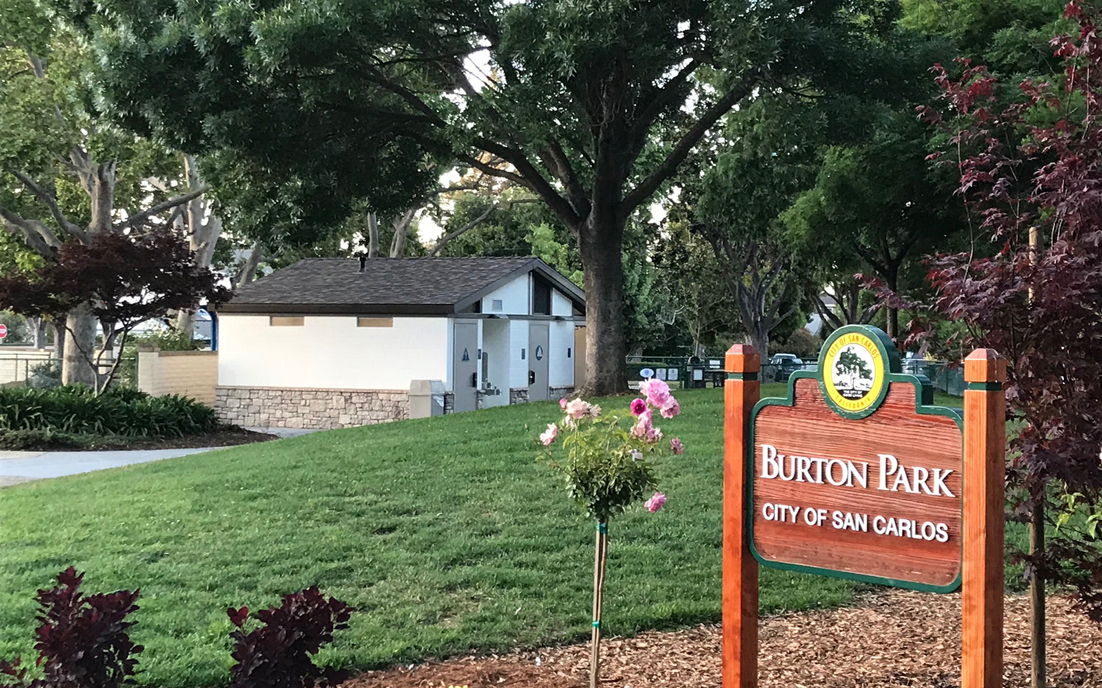 Burton Park Restroom, San Carlos, CA